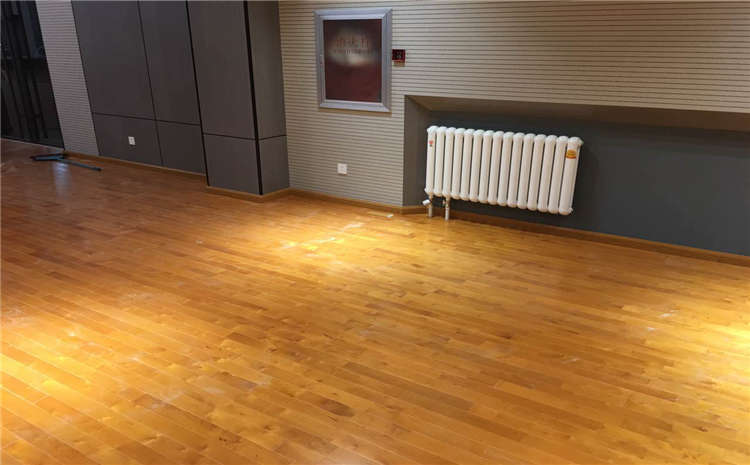 硬木企口舞臺運動木地板安裝工藝