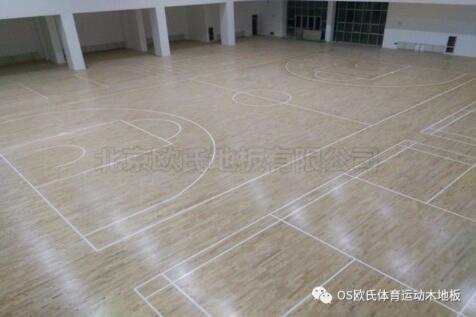 寧夏石嘴山星海中學籃球館木地板 寧夏石嘴山星海中學籃球館木地板